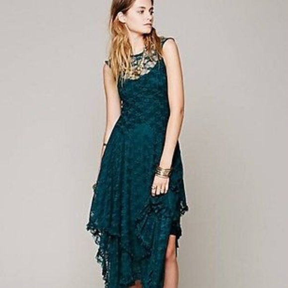 Free People Dresses & Skirts - Free People French Courtship Dress Green